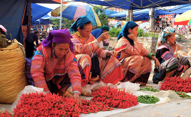 04 Days - Market and Ecolodge Package in Sapa 