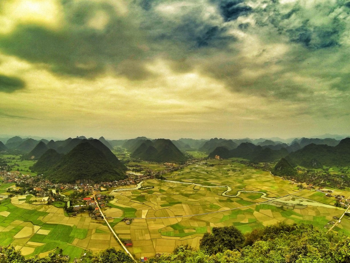 The owesome Beauty of Bac Son Valley in Lang Son Vietnam