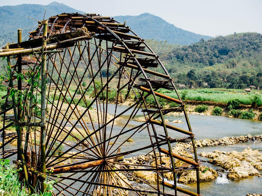 Rice Fields, Waterwheels and Eco - Homestays in Green Pu Luong
